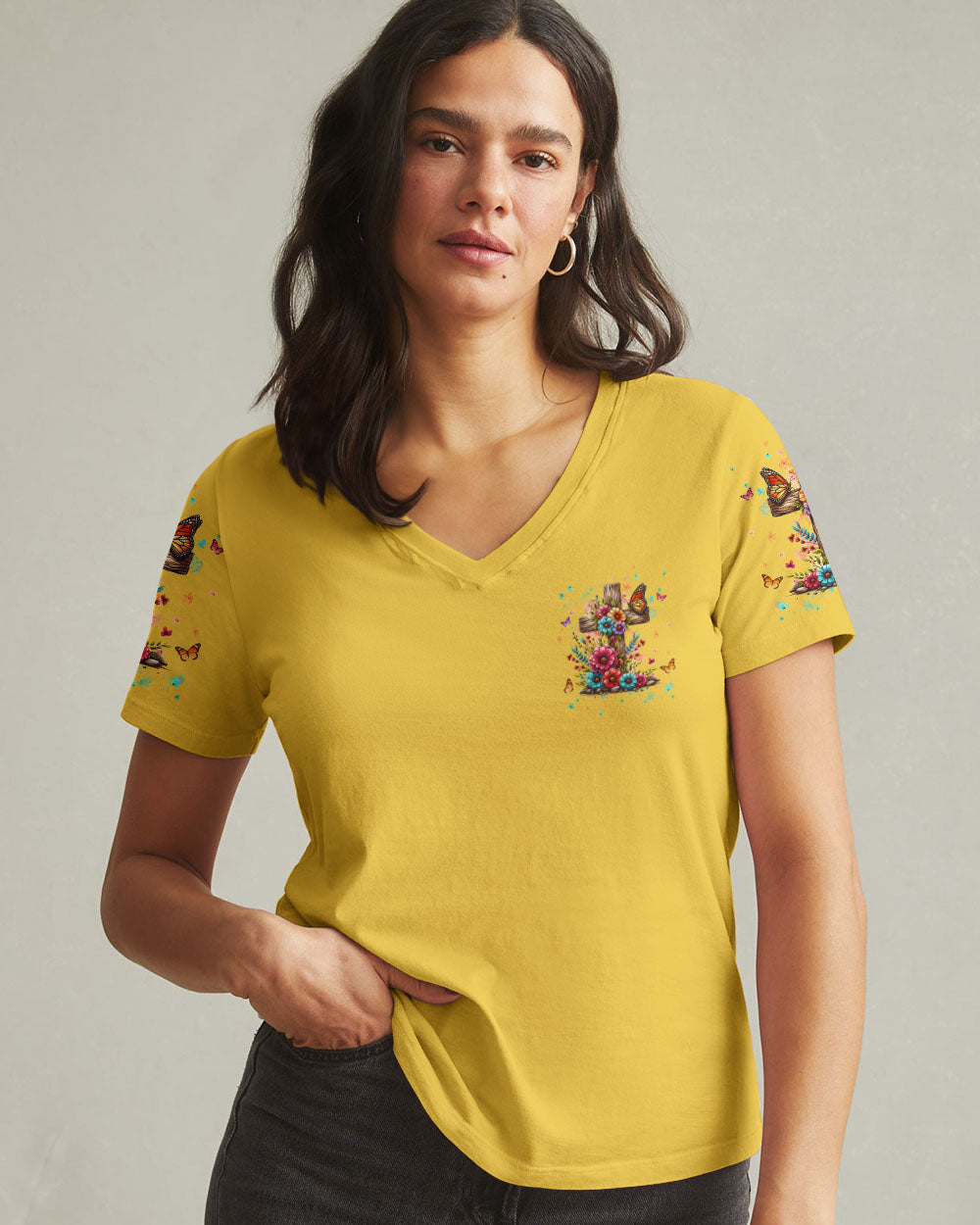 Lord Stood With Me Women's All Over Print Shirt - Yhhg2412251