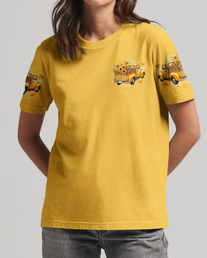Jesus Take The Wheel Sunflower Women's All Over Print Shirt - Yhhg2601261