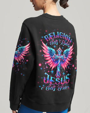Jesus Sets Free Women's All Over Print Shirt - Yhhg2604243