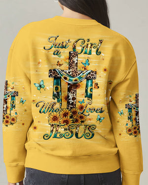 Just A Girl Who Loves Jesus Women's All Over Print Shirt - Yhhg2612251