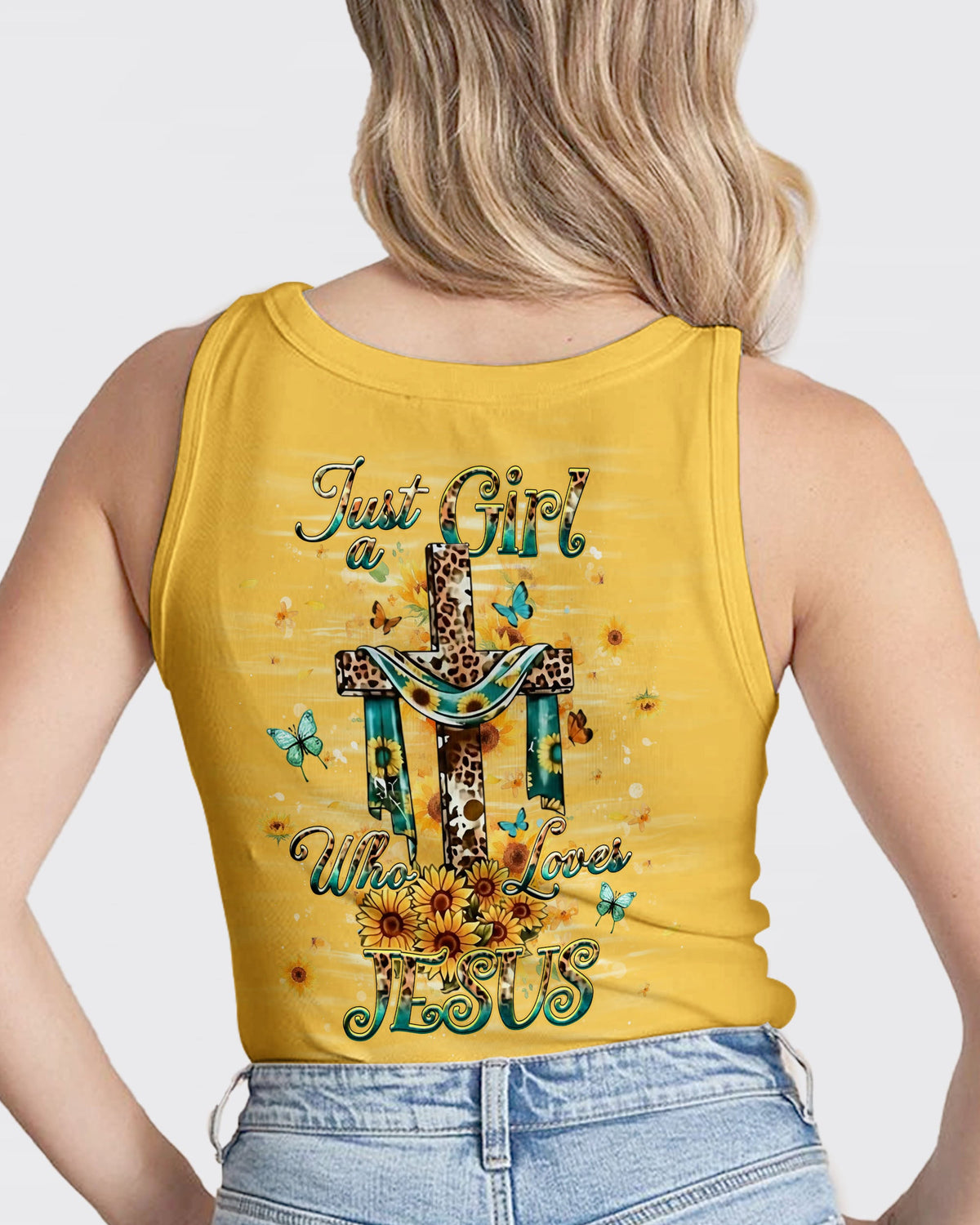 Just A Girl Who Loves Jesus Women's All Over Print Shirt - Yhhg2612251