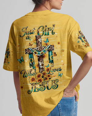 Just A Girl Who Loves Jesus Women's All Over Print Shirt - Yhhg2612251