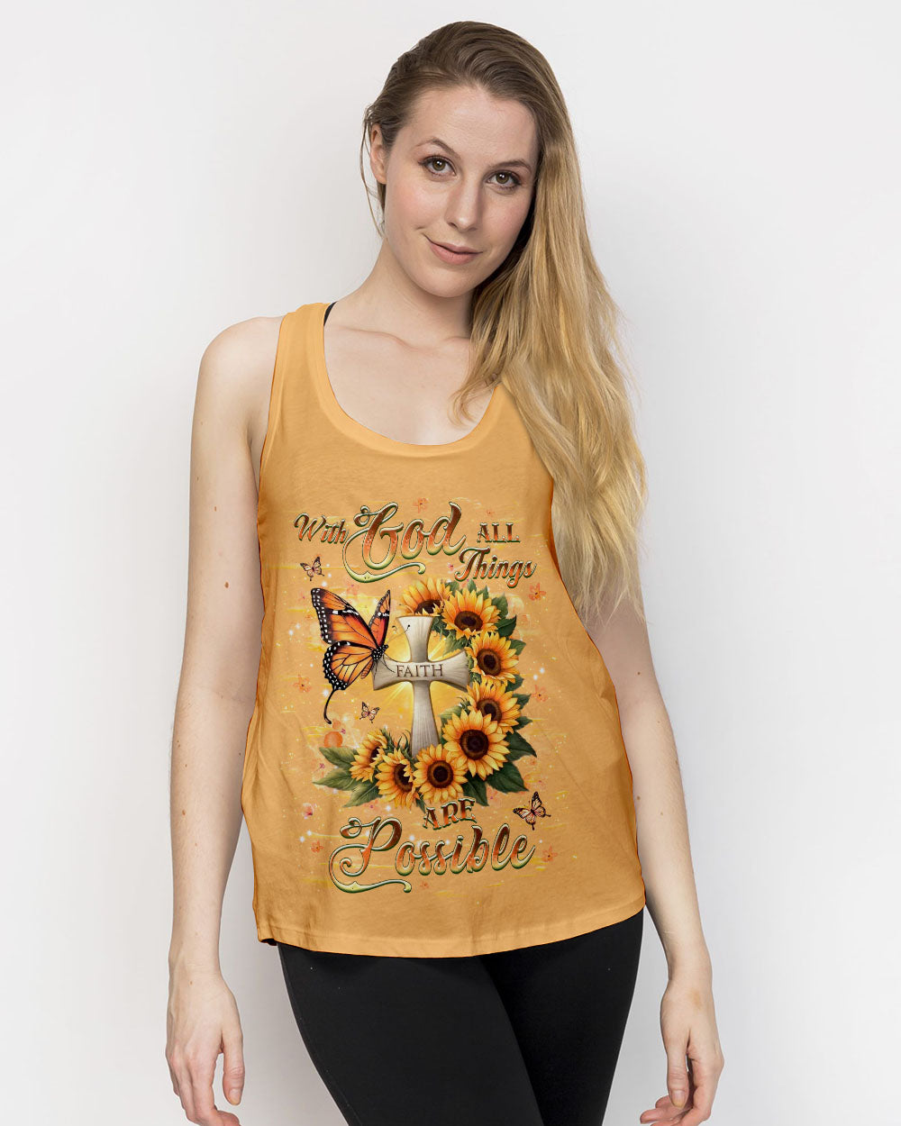 With God All Things Are Possible Women's All Over Print Shirt - Yhhg2702252