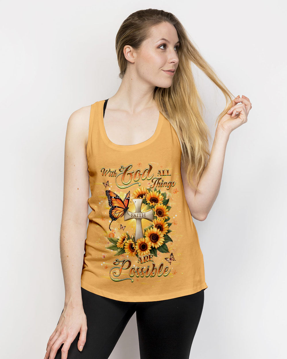 With God All Things Are Possible Women's All Over Print Shirt - Yhhg2702252