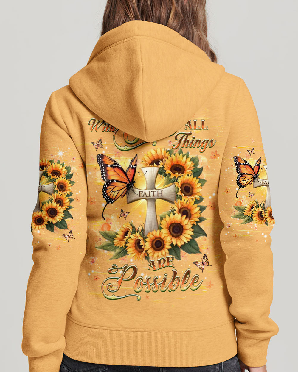 With God All Things Are Possible Women's All Over Print Shirt - Yhhg2702252
