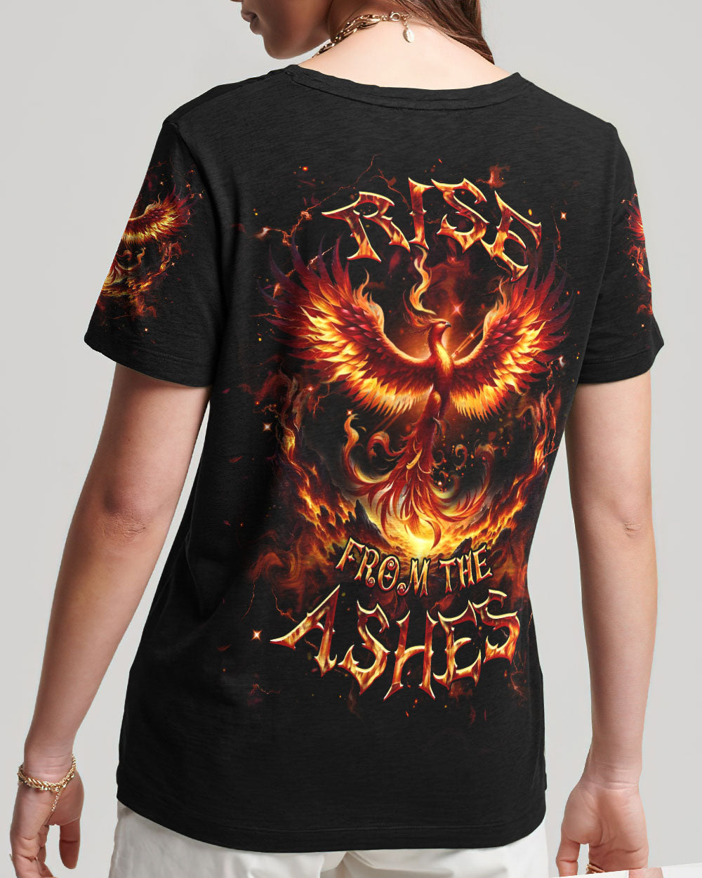 Rise From The Ashes Women's All Over Print Shirt - Yhhg2802254