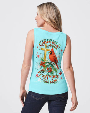 When Cardinals Appear Angels Are Near Women's All Over Print Shirt - Yhhg2810251