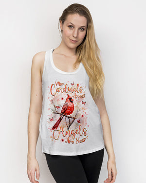When Cardinals Appear Angels Are Near Women's All Over Print Shirt - Yhhg2907242