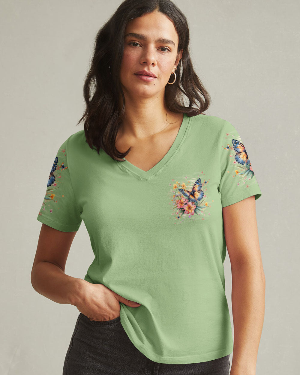 Pray More Worry Less Women's All Over Print Shirt - Yhhg2912251