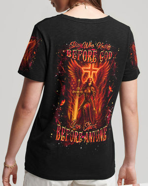 She Who Kneels Before God Women's All Over Print Shirt - Yhhg3107253