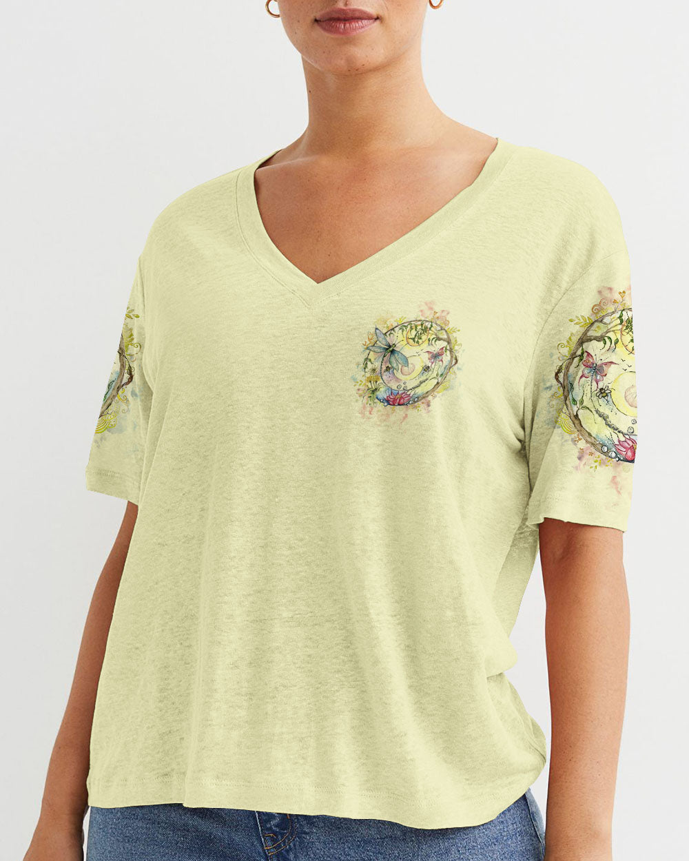 When Dragonflies Appear Angels Are Near Women's All Over Print Shirt - Yhhg3112243