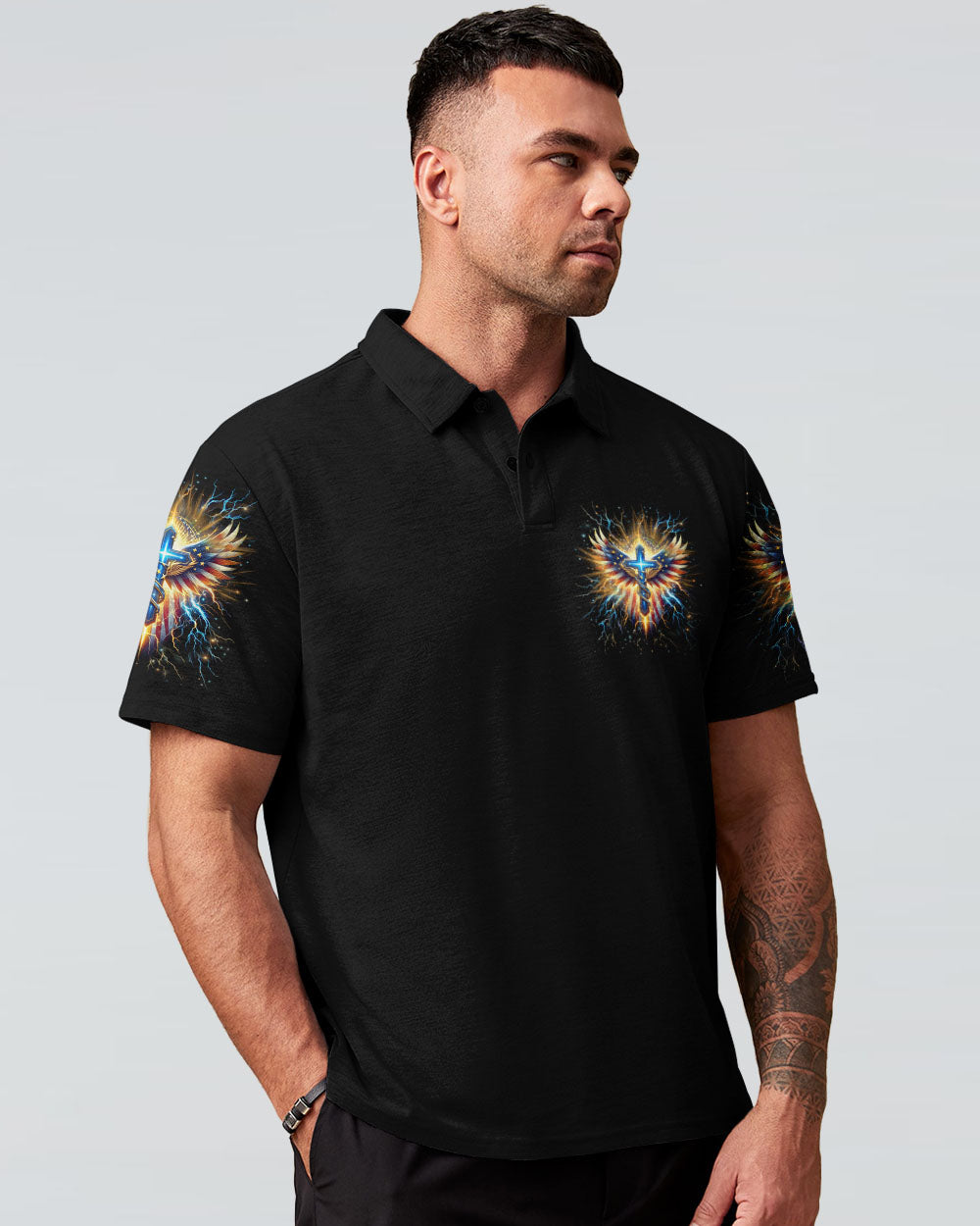 Be Strong And Courageous Men's All Over Print Shirt - Yhhn0401242