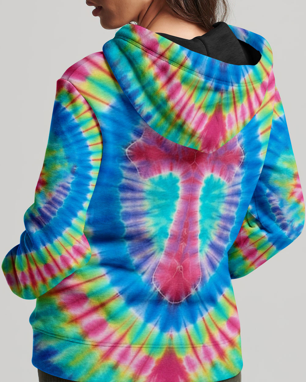 Colorful Swirl Cross Women's All Over Print Shirt - Yhhn0601263