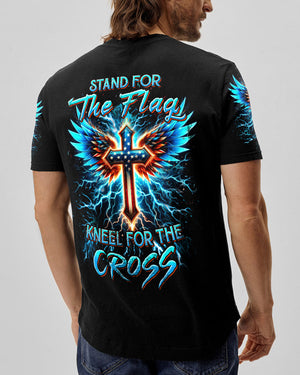 Stand For The Flag Kneel For The Cross Men's All Over Print Shirt - Yhhn0901243