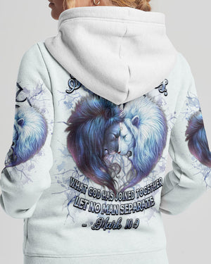 What God Has Joined Together Couple's All Over Print Shirt - Yhhn1009241