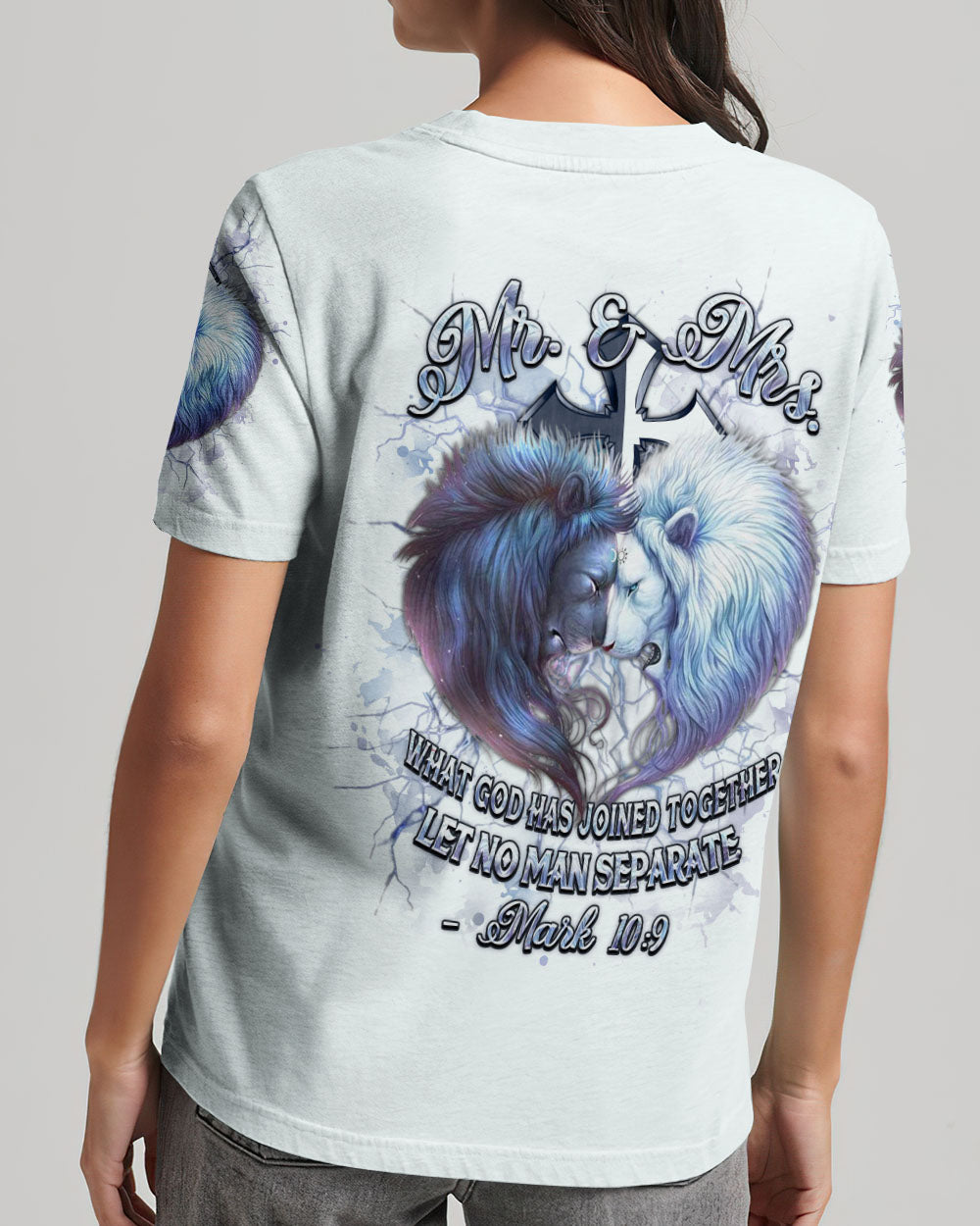 What God Has Joined Together Couple's All Over Print Shirt - Yhhn1009241