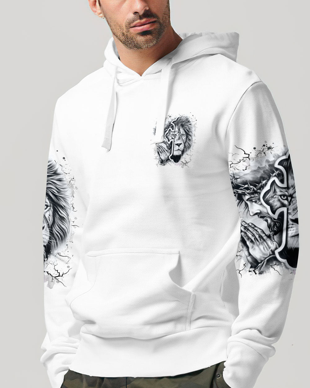 Jesus Dropped The Charges Lion Men's All Over Print Shirt - Yhhn1208241