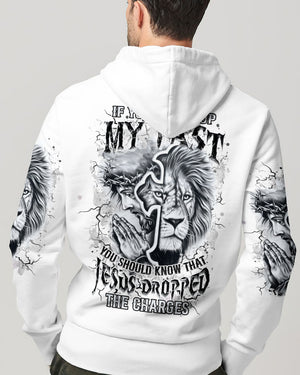 Jesus Dropped The Charges Lion Men's All Over Print Shirt - Yhhn1208241