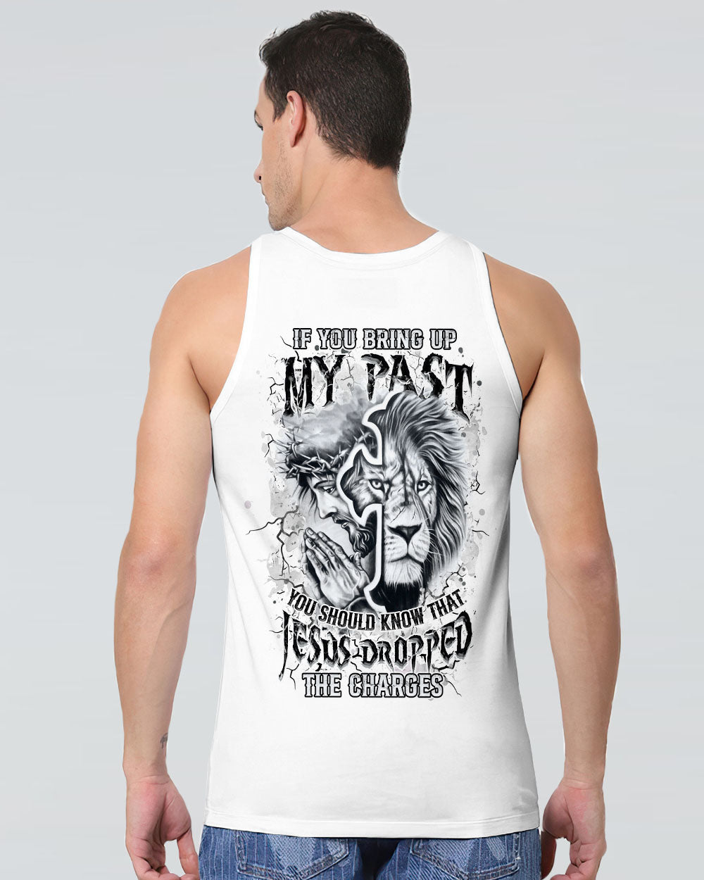 Jesus Dropped The Charges Lion Men's All Over Print Shirt - Yhhn1208241