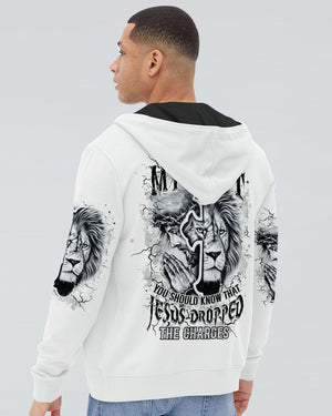 Jesus Dropped The Charges Lion Men's All Over Print Shirt - Yhhn1208241