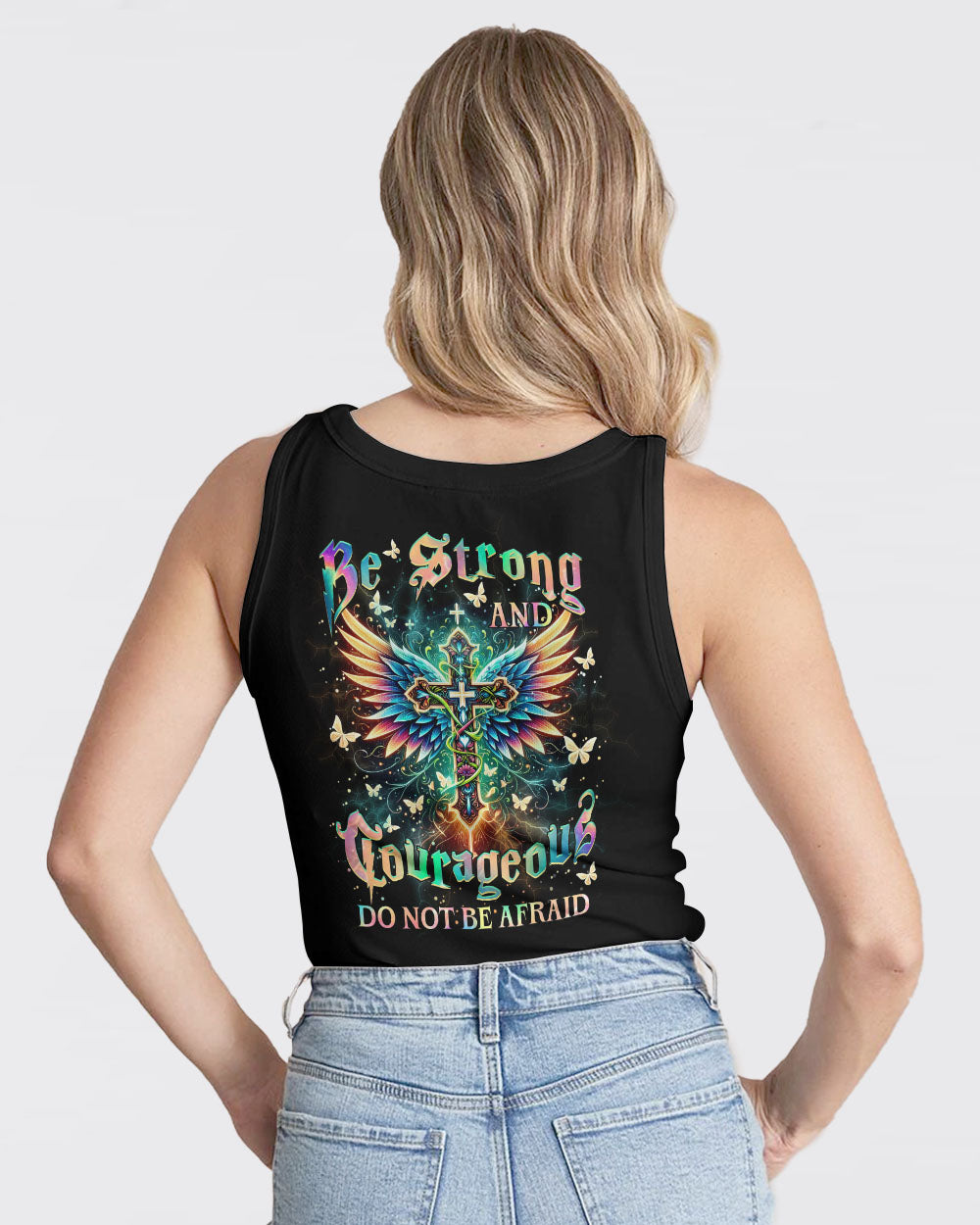 Be Strong And Courageous Women's All Over Print Shirt - Yhhn1912234