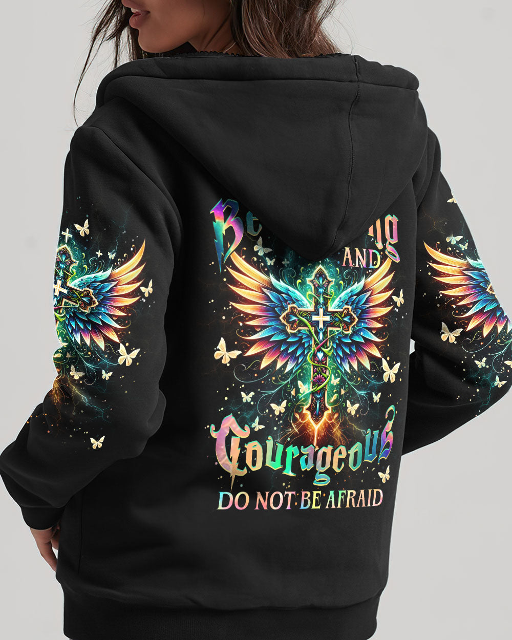 Be Strong And Courageous Women's All Over Print Shirt - Yhhn1912234