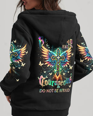 Be Strong And Courageous Women's All Over Print Shirt - Yhhn1912234