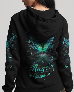 I Believe There Are Angels Among Us Women's All Over Print Shirt - Yhhn2401252