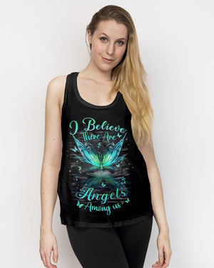 I Believe There Are Angels Among Us Women's All Over Print Shirt - Yhhn2401252
