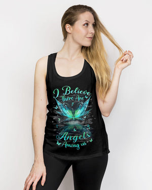 I Believe There Are Angels Among Us Women's All Over Print Shirt - Yhhn2401252