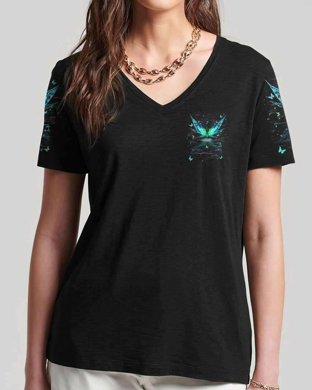 I Believe There Are Angels Among Us Women's All Over Print Shirt - Yhhn2401252
