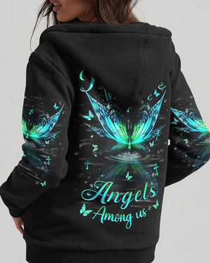 I Believe There Are Angels Among Us Women's All Over Print Shirt - Yhhn2401252