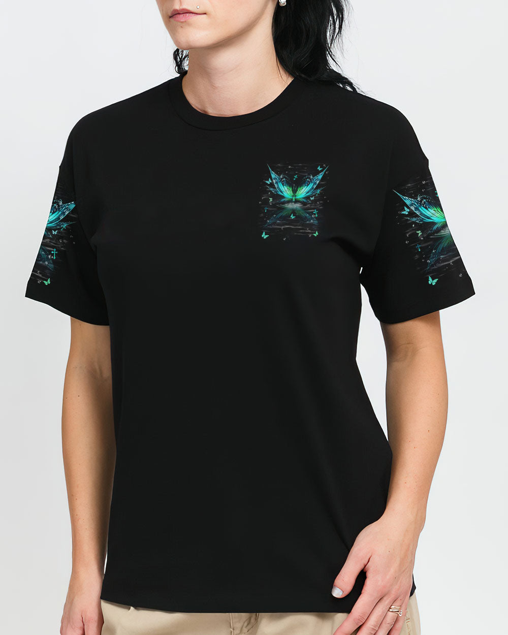 I Believe There Are Angels Among Us Women's All Over Print Shirt - Yhhn2401252