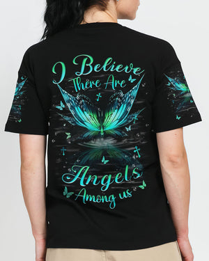 I Believe There Are Angels Among Us Women's All Over Print Shirt - Yhhn2401252