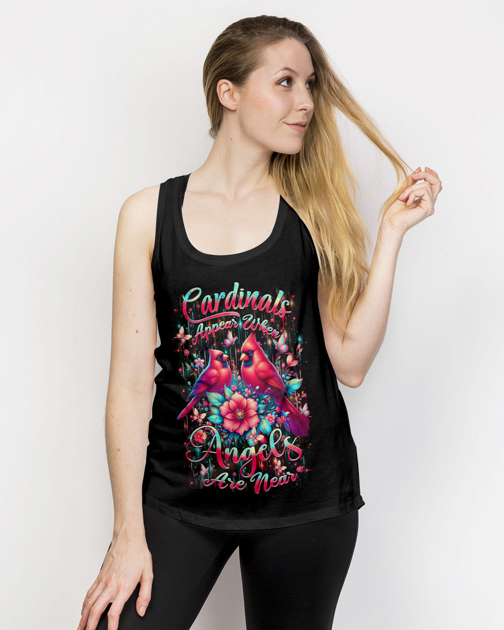 Cardinals Appear When Angels Are Near Women's All Over Print Shirt - Yhhn2703251