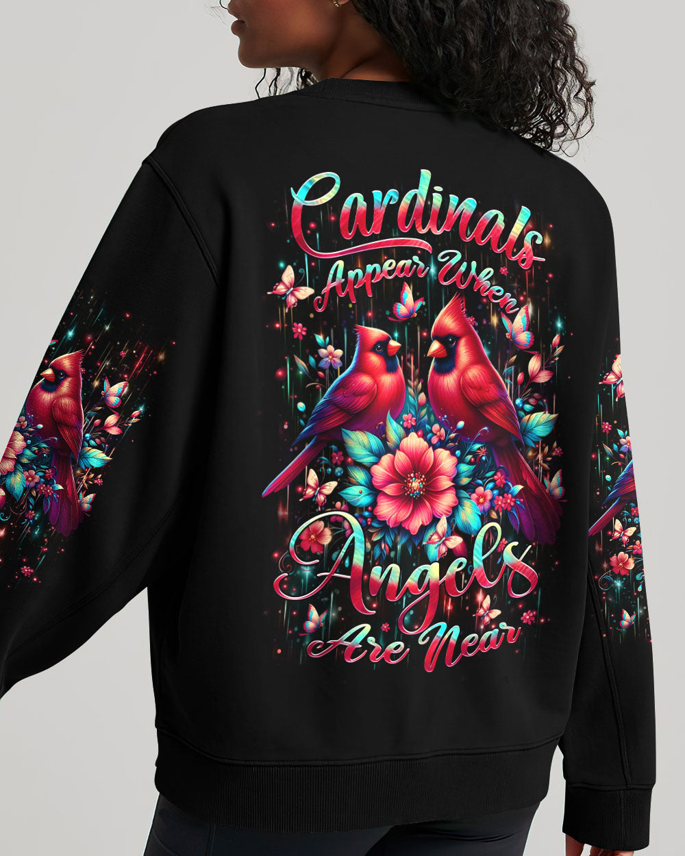 Cardinals Appear When Angels Are Near Women's All Over Print Shirt - Yhhn2703251