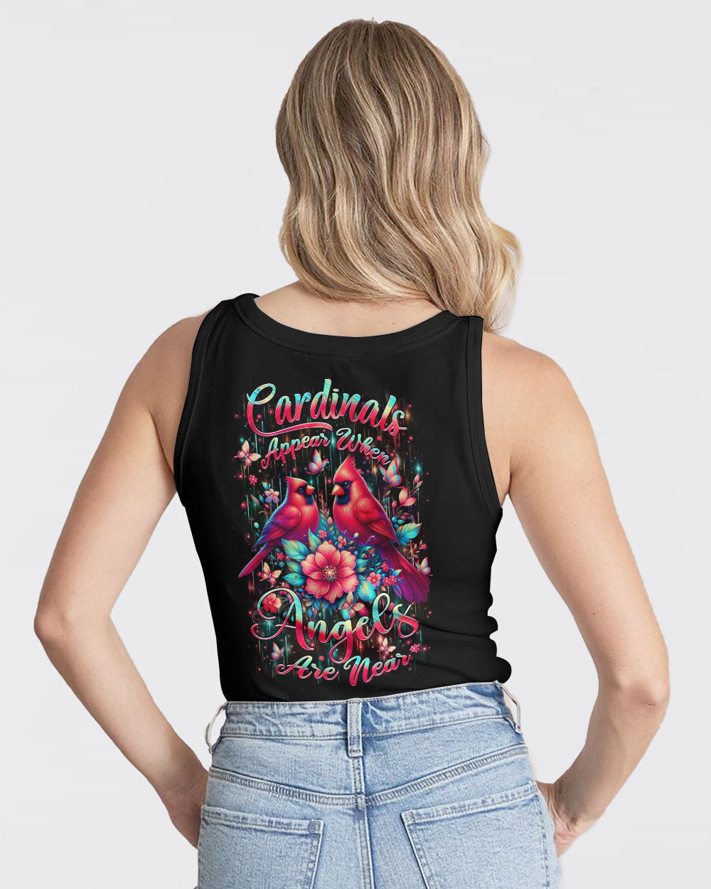 Cardinals Appear When Angels Are Near Women's All Over Print Shirt - Yhhn2703251