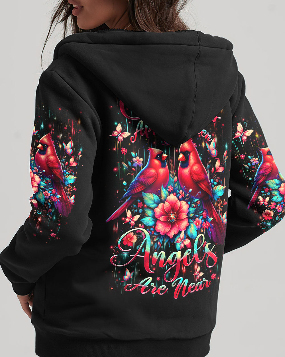 Cardinals Appear When Angels Are Near Women's All Over Print Shirt - Yhhn2703251