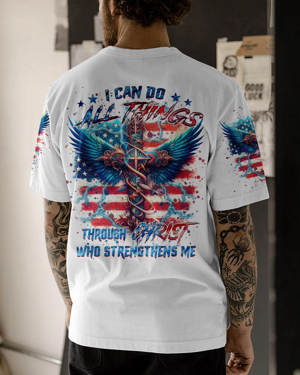 I Can Do All Things Men's All Over Print Shirt - Yhhn2812233
