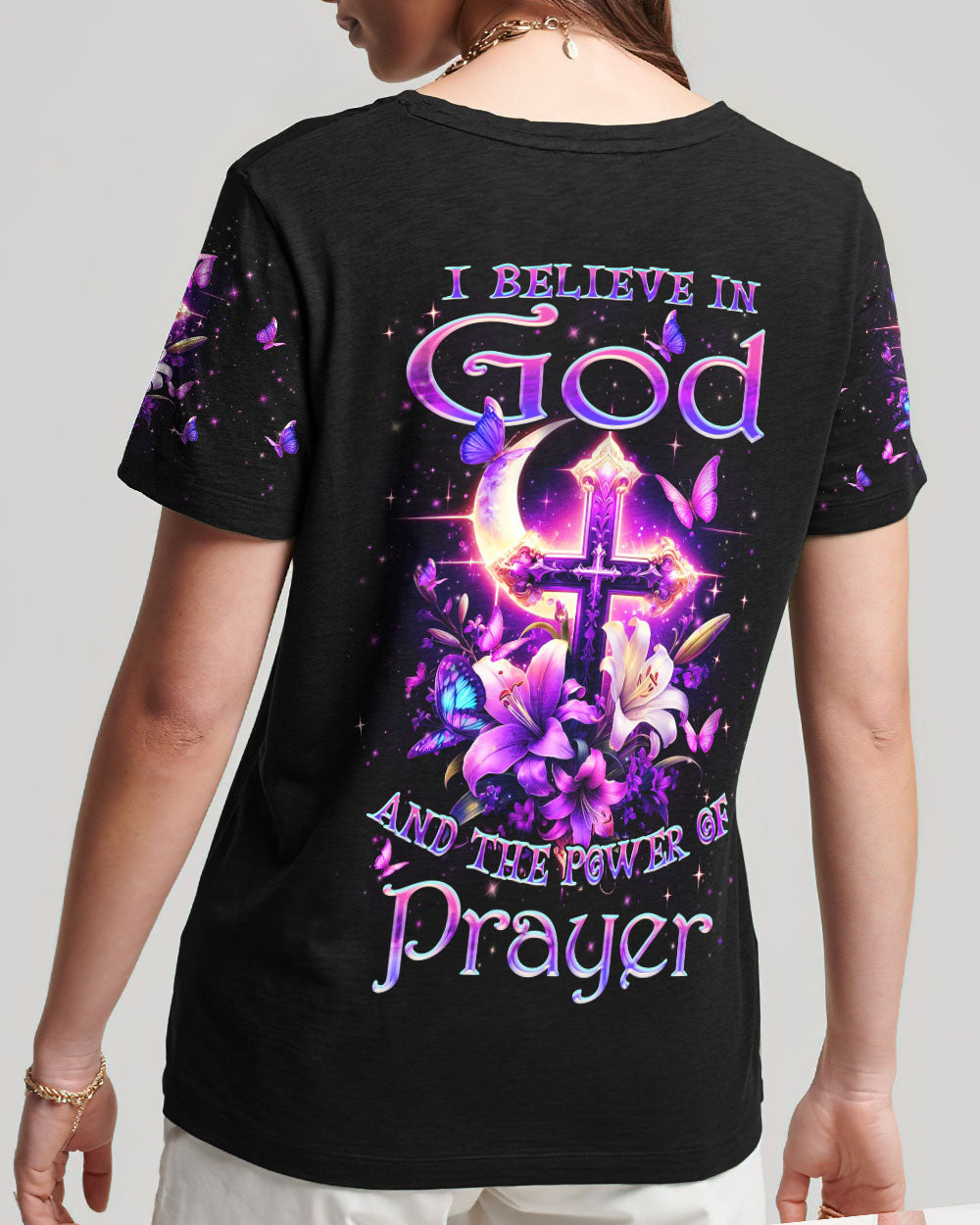 I Believe In God Women's All Over Print Shirt - Yhhn3101243