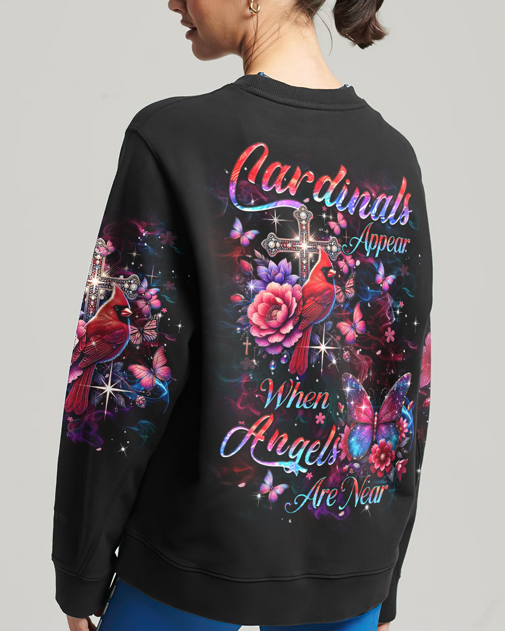 When Cardinals Appear Angels Are Near Women's All Over Print Shirt - Yhhn3112243