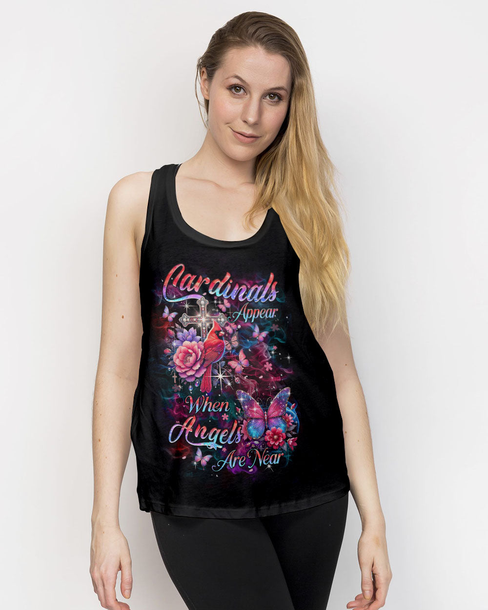 When Cardinals Appear Angels Are Near Women's All Over Print Shirt - Yhhn3112243