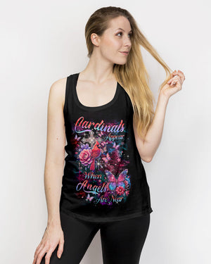 When Cardinals Appear Angels Are Near Women's All Over Print Shirt - Yhhn3112243