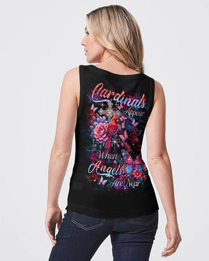 When Cardinals Appear Angels Are Near Women's All Over Print Shirt - Yhhn3112243