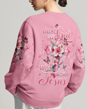Just A Girl Who Loves Jesus Women's All Over Print Shirt - Yhkd0102241