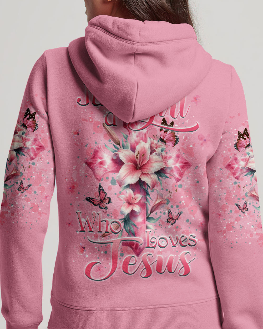 Just A Girl Who Loves Jesus Women's All Over Print Shirt - Yhkd0102241