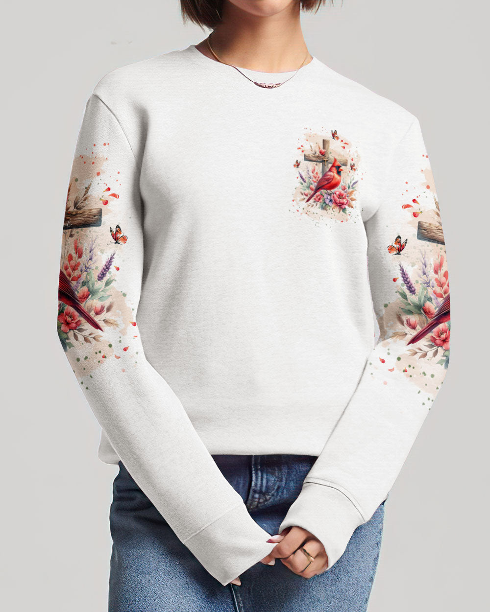 Cardinals Appear When Angels Are Near Women's All Over Print Shirt - Yhkd0201242