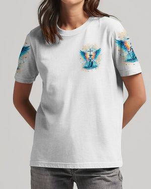 She Who Kneels Before God Women's All Over Print Shirt - Yhkd0301243
