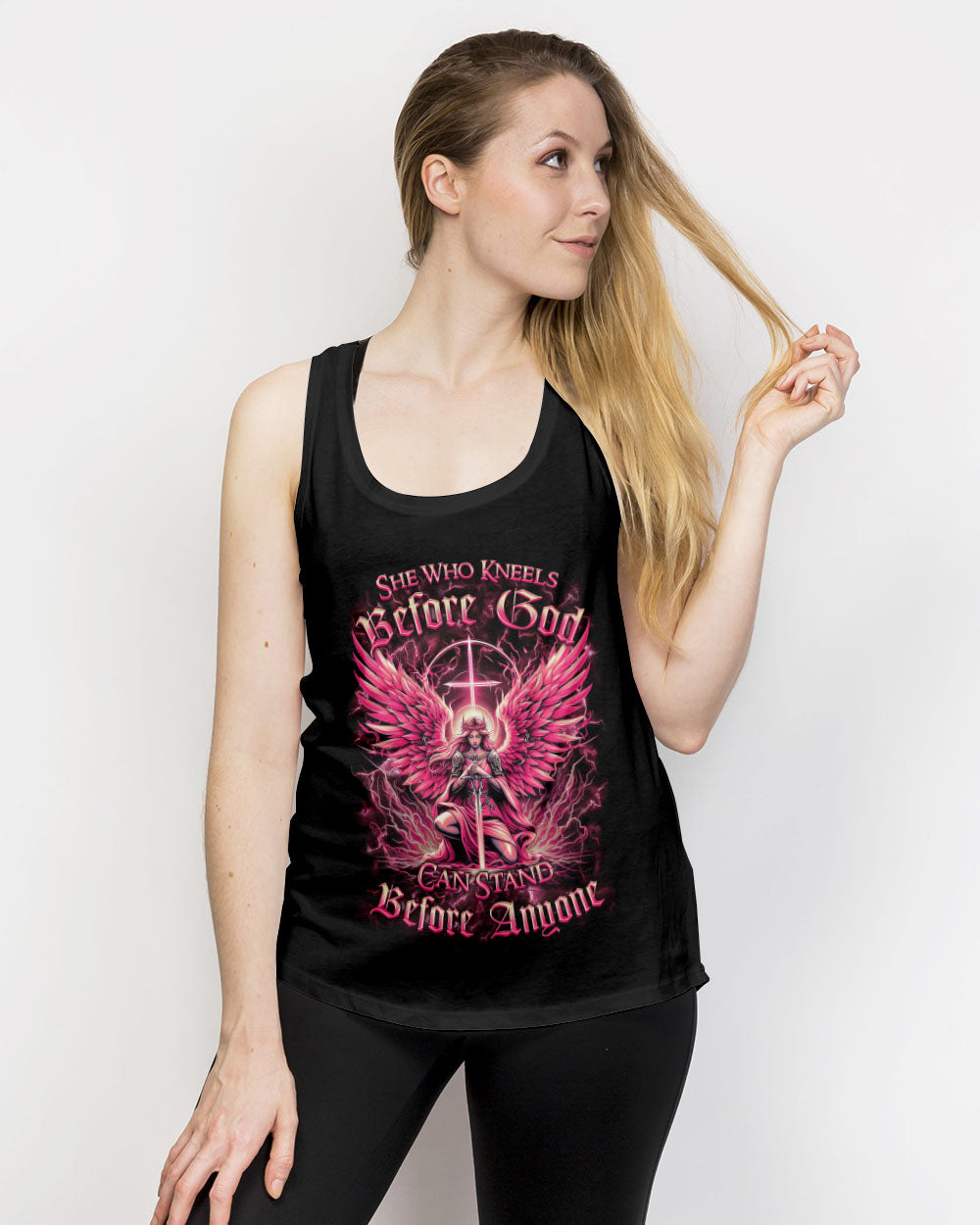 She Who Kneels Before God Women's All Over Print Shirt - Yhkd0304244