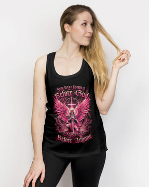 She Who Kneels Before God Women's All Over Print Shirt - Yhkd0304244